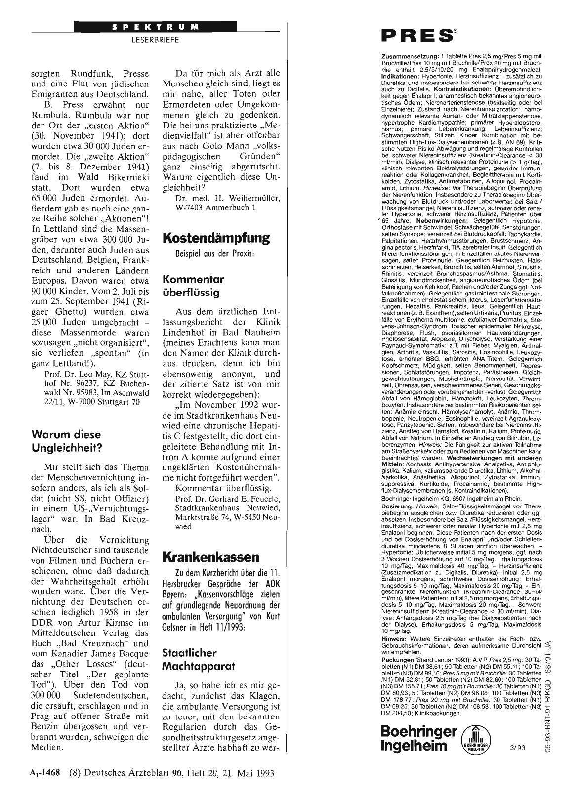 Vorschauseite 1: Kostendämpfung: Kommentar überflüssig