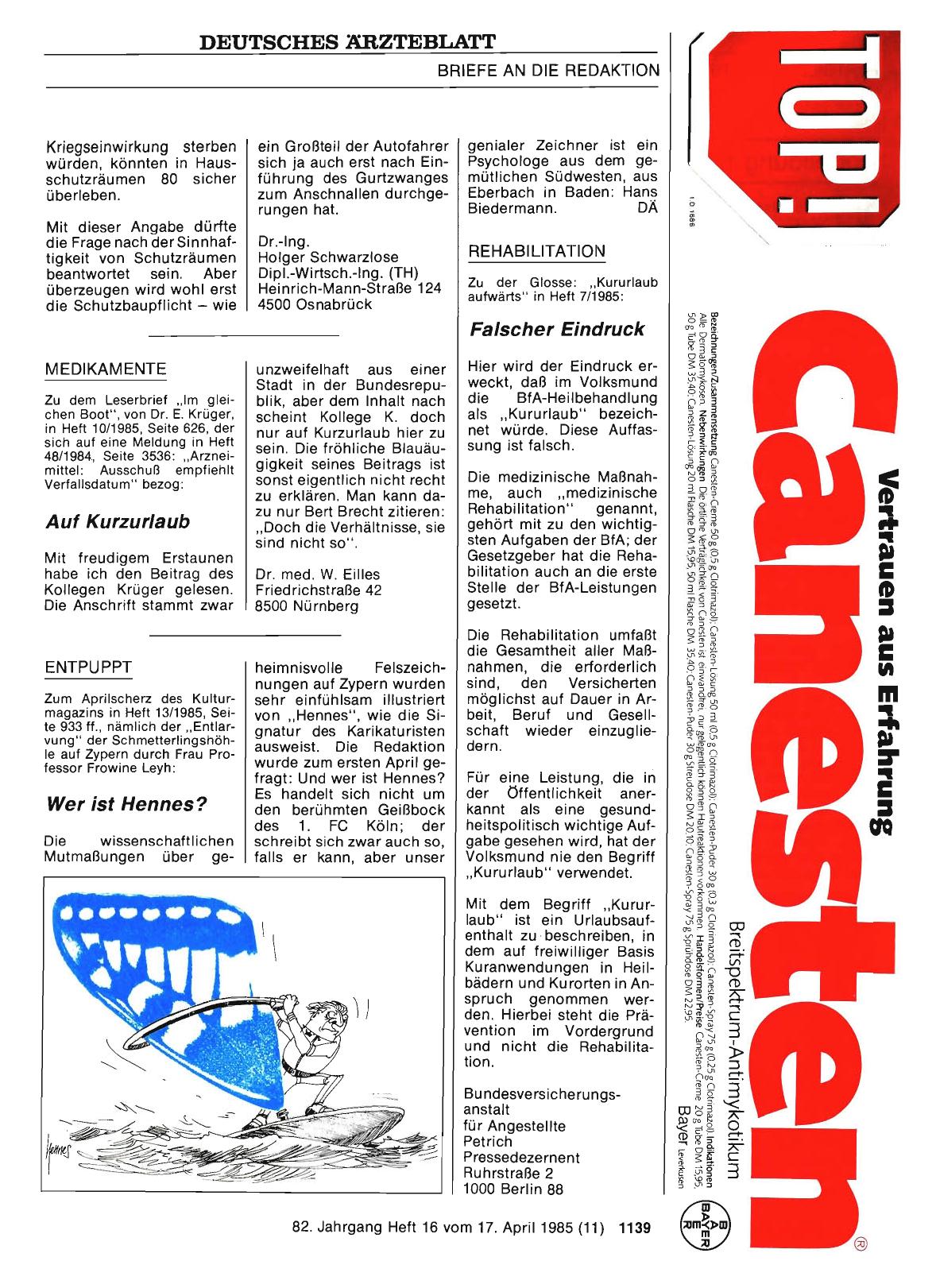 Vorschauseite 1: REHABILITATION: Falscher Eindruck