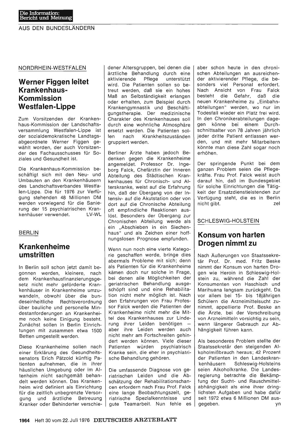 Vorschauseite 1: Schleswig-Holstein: Konsum von harten Drogen nimmt zu