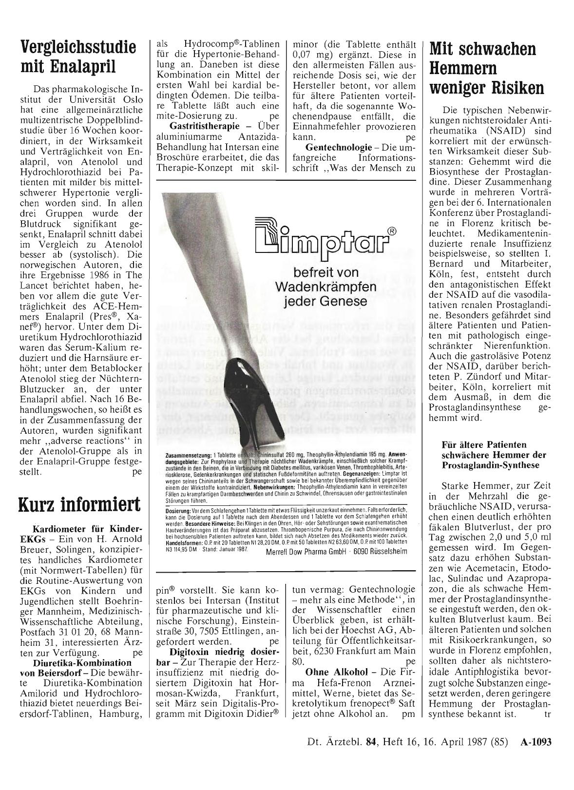 Vorschauseite 1: Mit schwachen Hemmern weniger Risiken