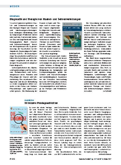 Vorschauseite 1: Diagnostik: 80 bizarre Praxisgeschichten