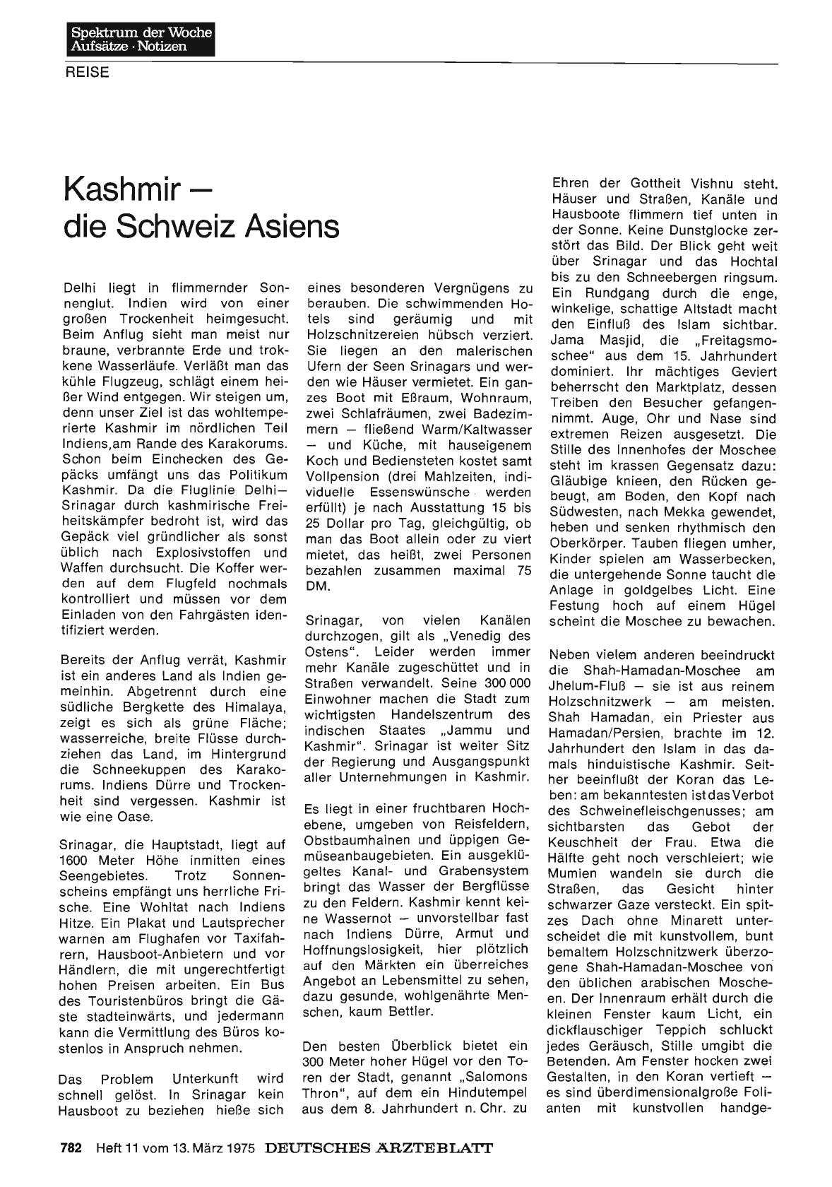 Vorschauseite 1: Kashmir die Schweiz Asiens