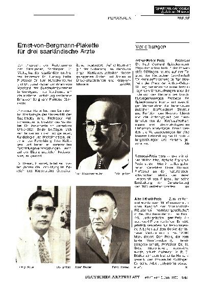 Vorschauseite 1: Verleihungen