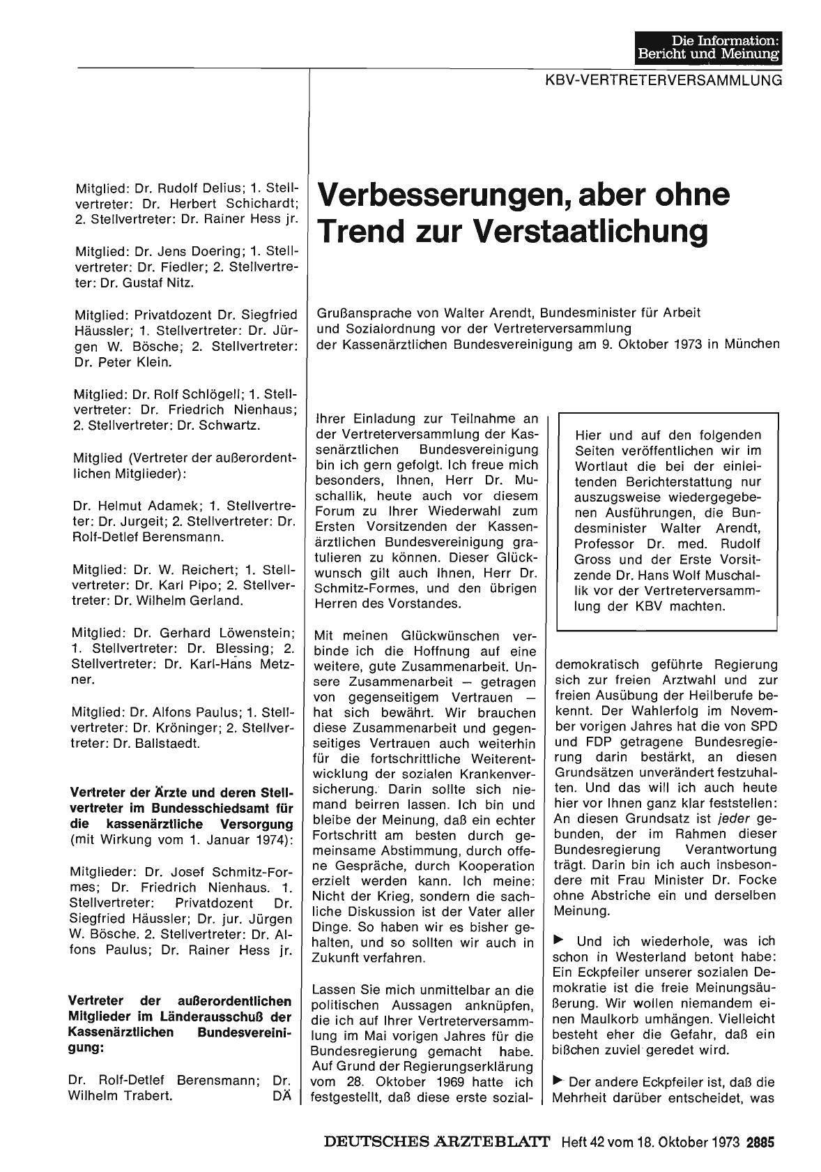 Vorschauseite 1: Verbesserungen, aber ohne Trend zur Verstaatlichung