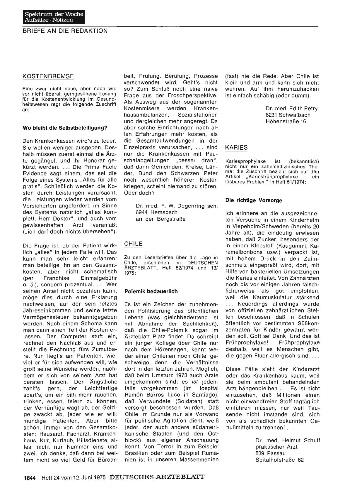 Vorschauseite 1: KARIES: Die richtige Vorsorge