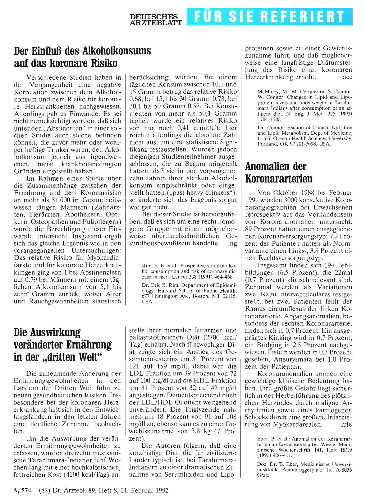 Vorschauseite 1: Die Auswirkung veränderter Ernährung in der „dritten Welt“