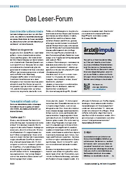 Vorschauseite 1: www. aerzteimpuls. de