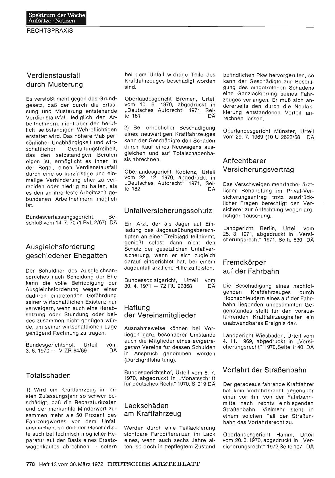 Vorschauseite 1: Rechtspraxis