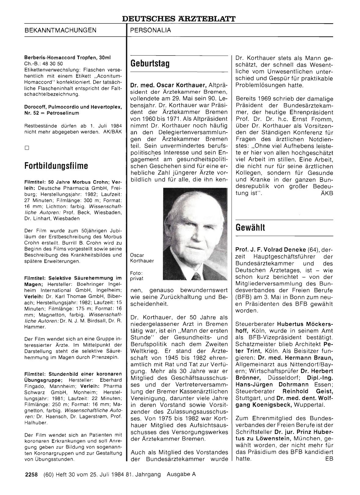 Vorschauseite 1: Geburtstag