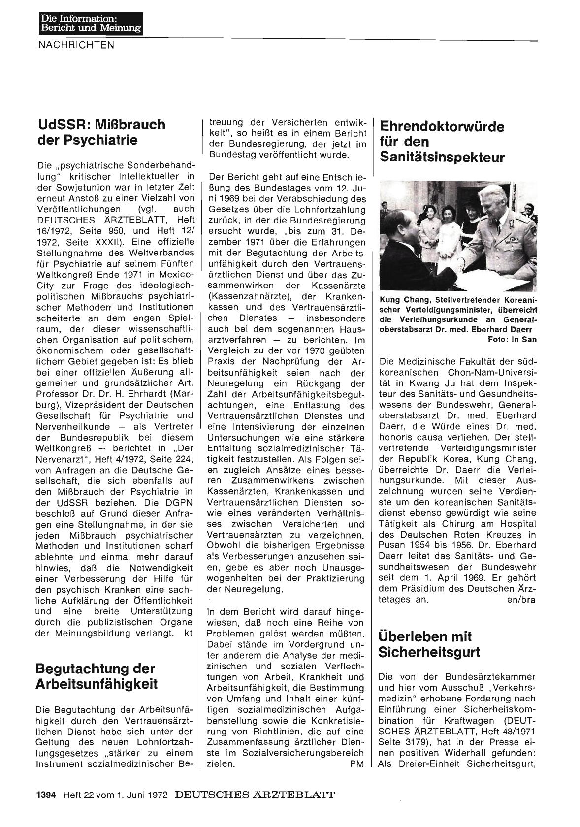 Vorschauseite 1: Überleben mit Sicherheitsgurt