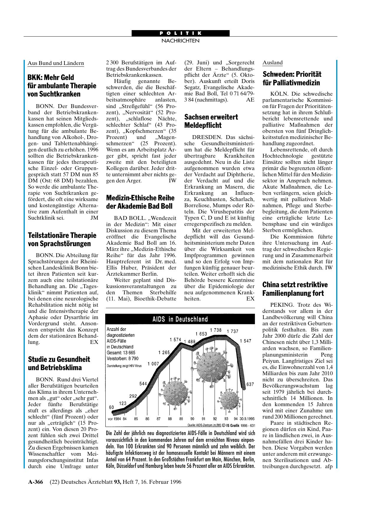 Vorschauseite 1: Medizin-Ethische Reihe der Akademie Bad Boll