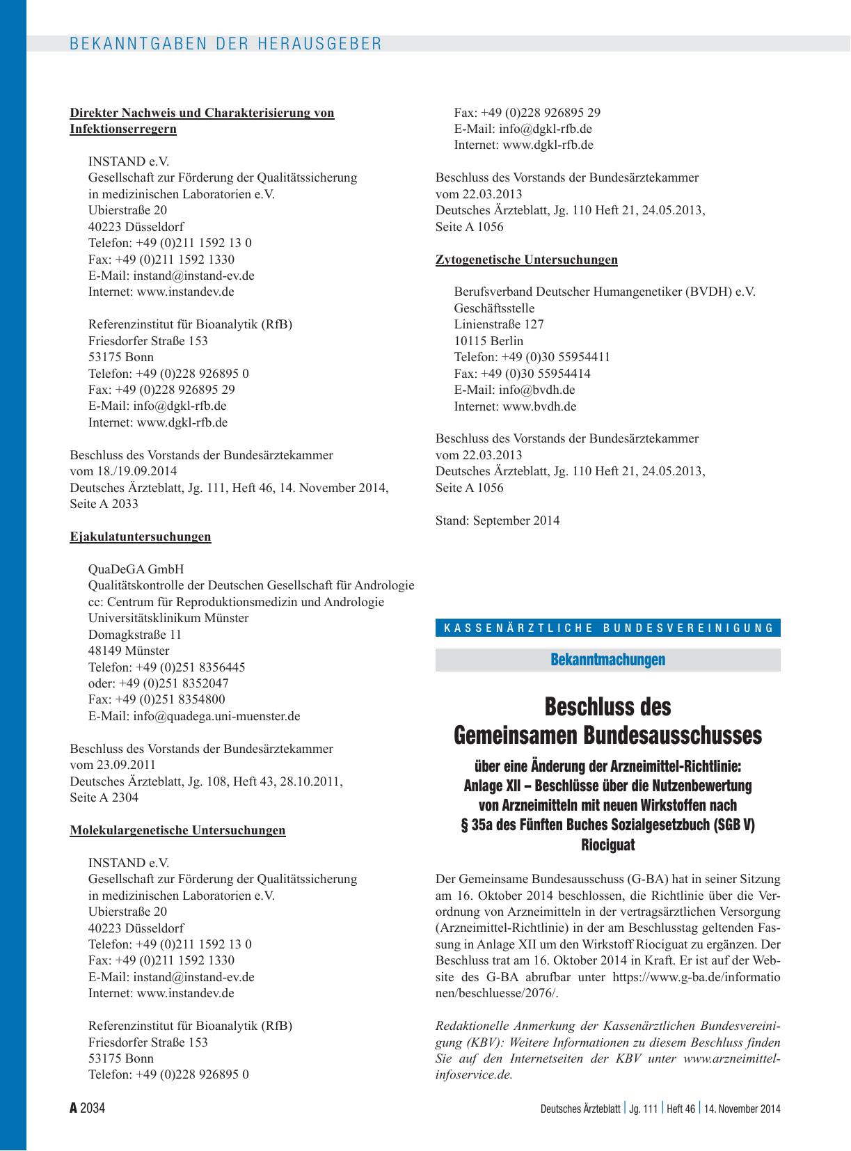 Vorschauseite 1: Beschluss des Gemeinsamen Bundesausschusses über eine Änderung der Arzneimittel-Richtlinie: Anlage XII – Beschlüsse über die Nutzenbewertung von Arzneimitteln mit neuen Wirkstoffe…