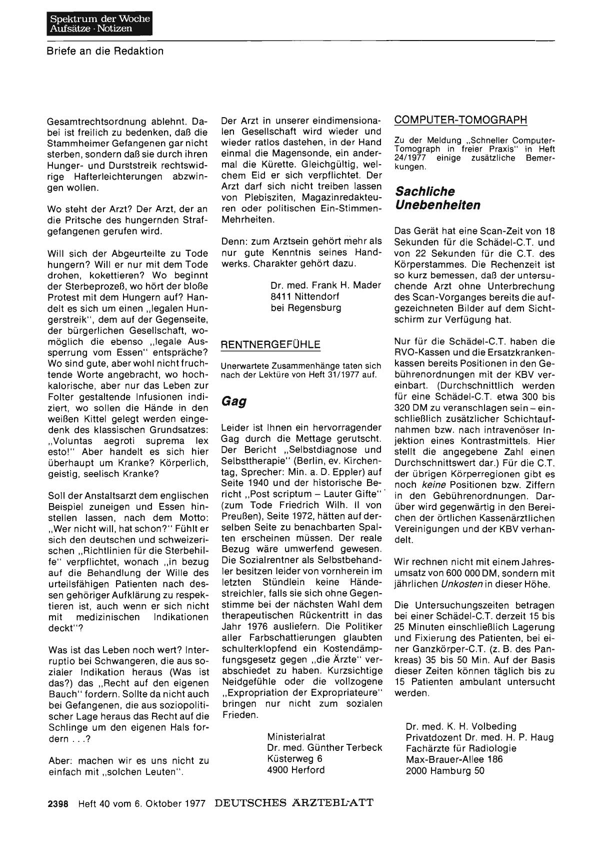 Vorschauseite 1: RENTNERGEFÜHLE: Gag