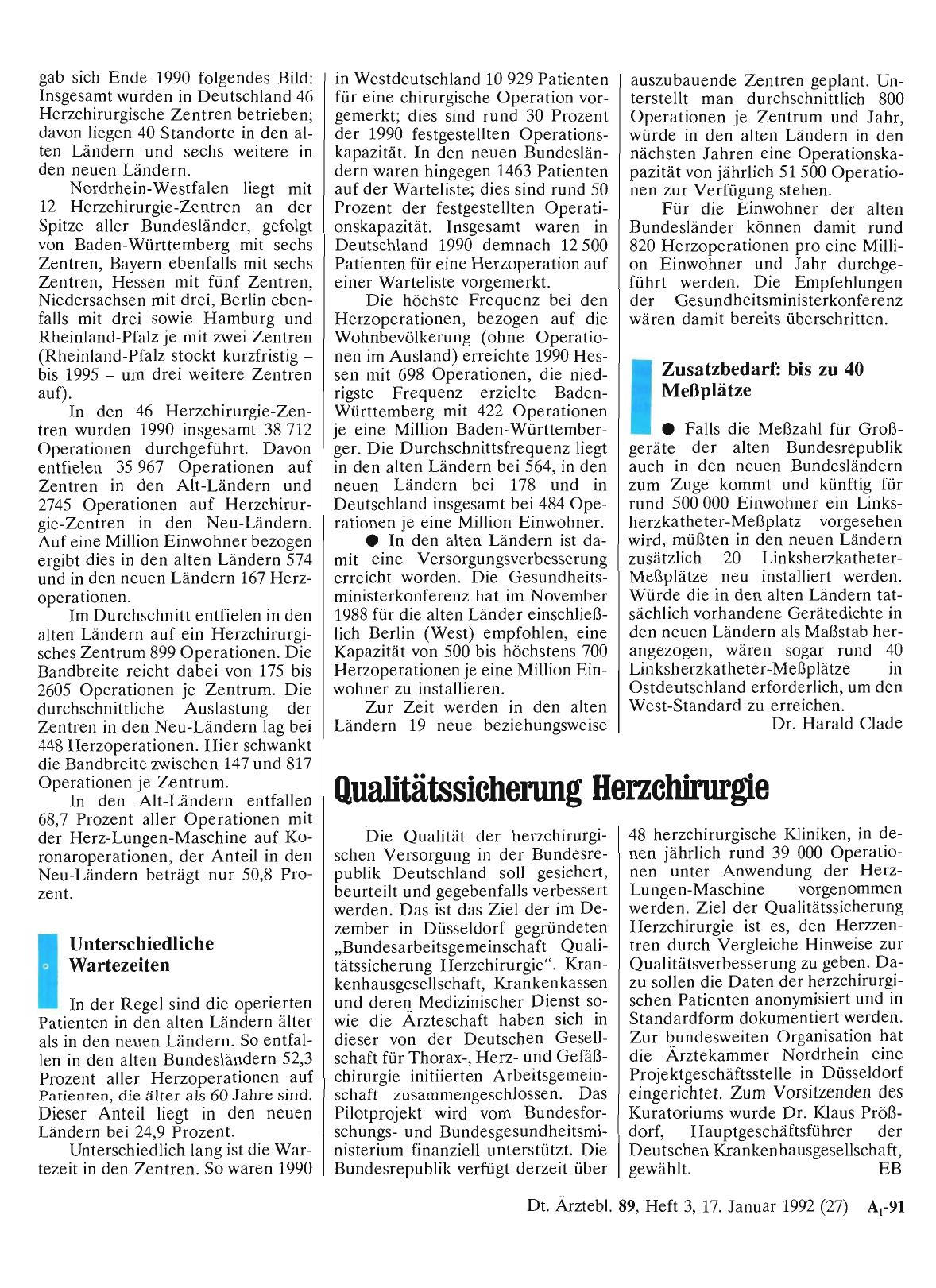 Vorschauseite 1: Qualitätssicherung Herzchirurgie