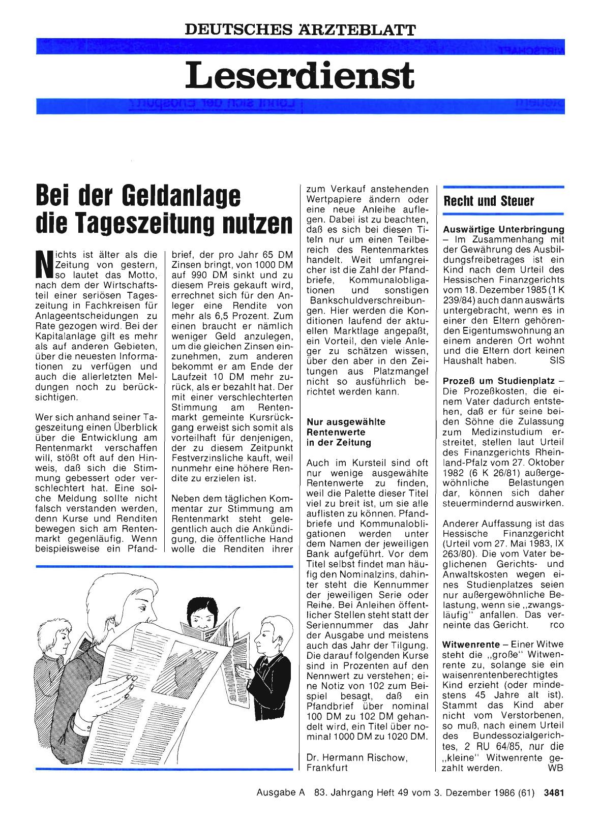 Vorschauseite 1: Recht und Steuer