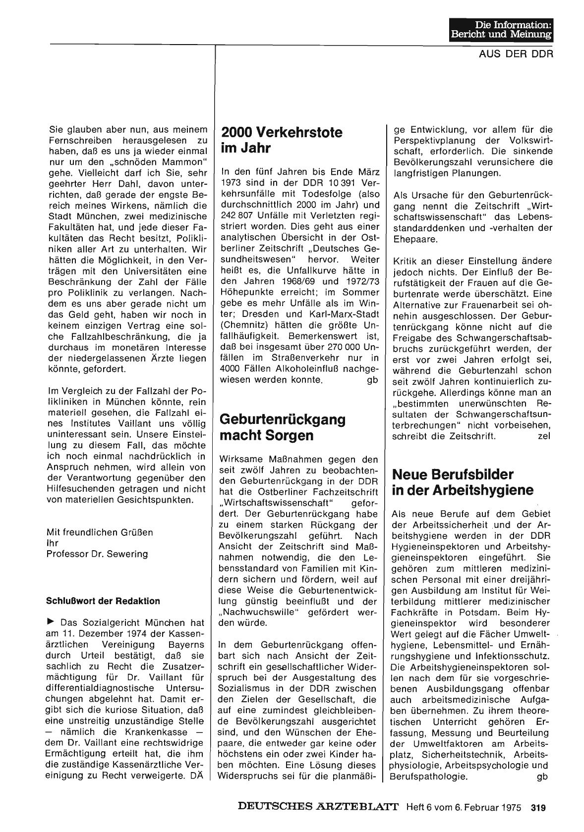 Vorschauseite 1: Geburtenrückgang macht Sorgen