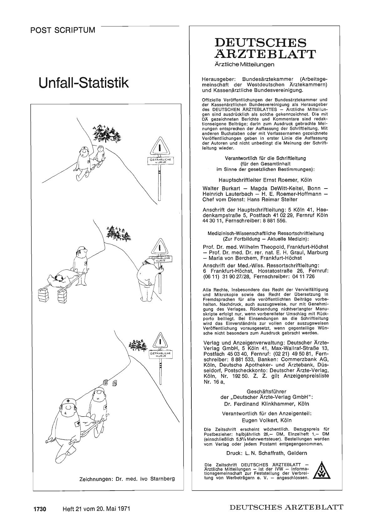 Vorschauseite 1: Unfall-Statistik