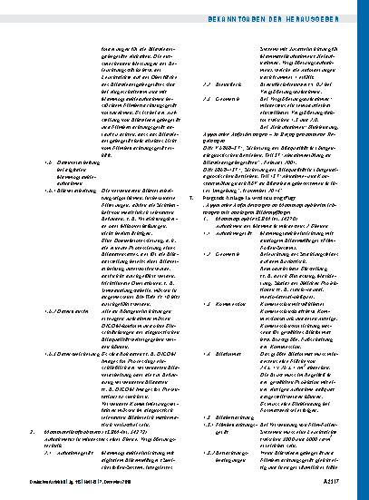 Vorschauseite 3: Artikel 1 – Änderung der Vereinbarung von Qualitätssicherungsmaßnahmen nach § 135 Abs. 2 SGB V zur kurativen Mammographie (Mammographie-Vereinbarung), Artikel 2, Inkrafttreten