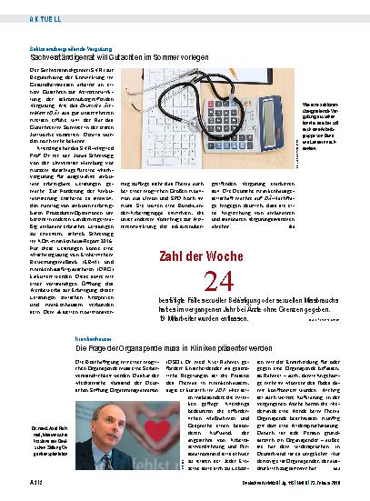 Vorschauseite 1: Zahl der Woche 24