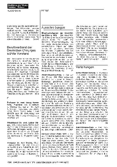 Vorschauseite 1: Professor Dr. Kurt Stucke