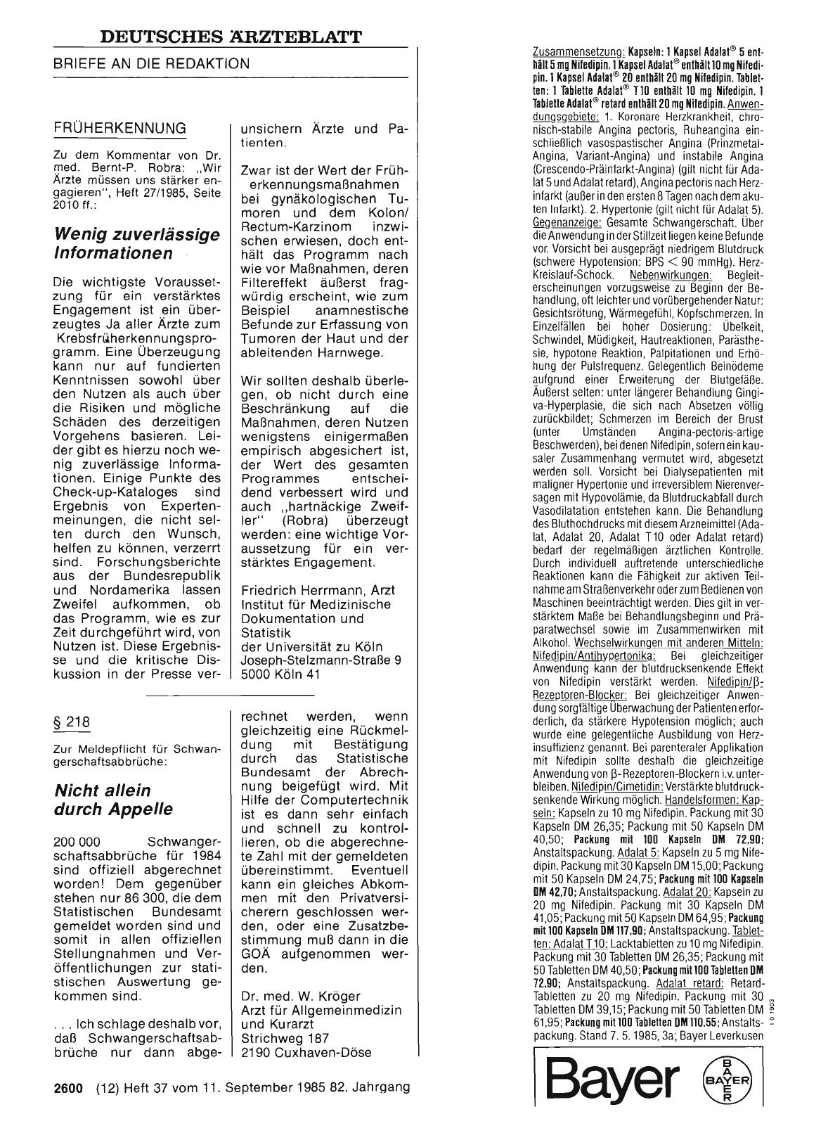 Vorschauseite 1: § 218: Nicht allein durch Appelle