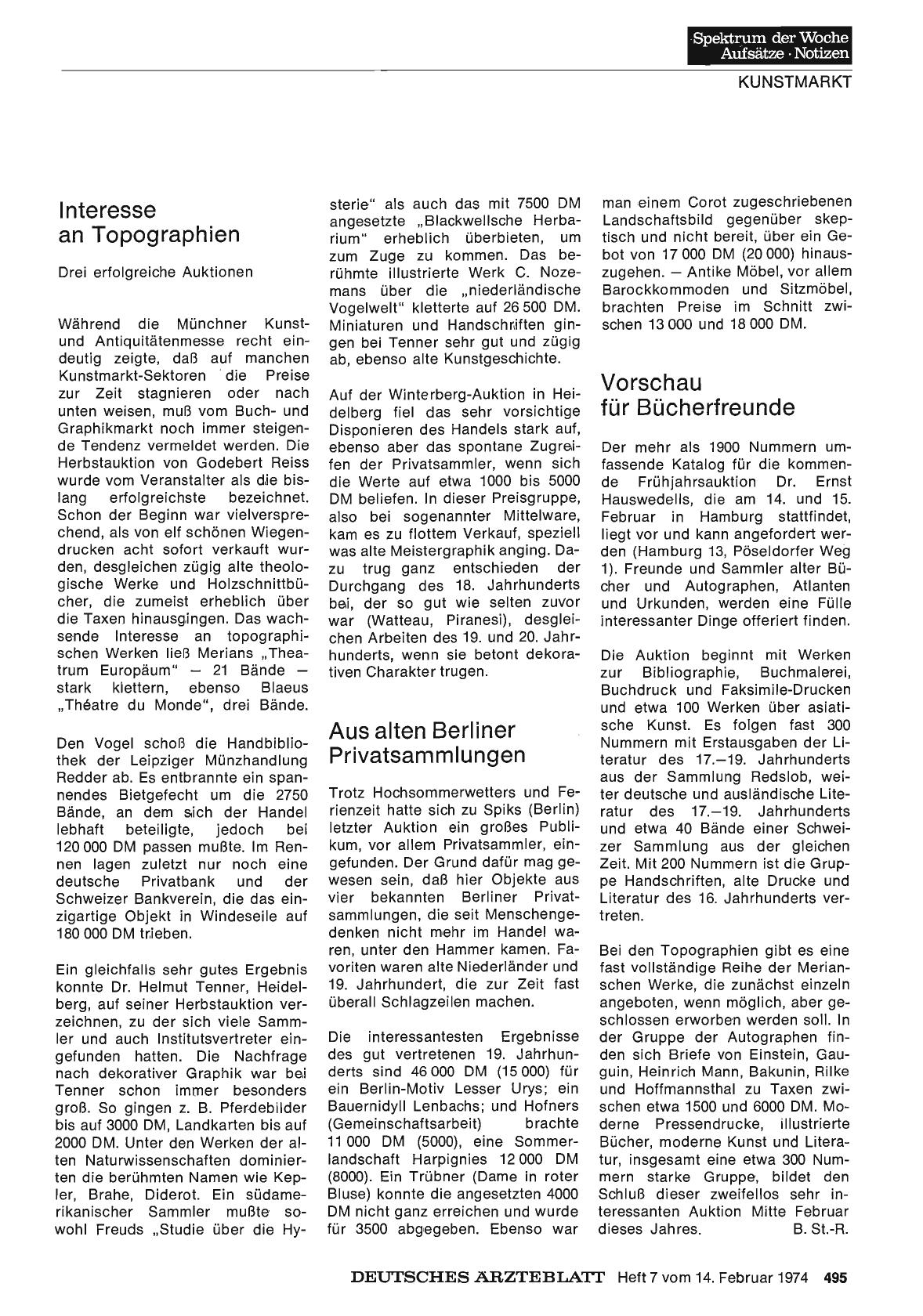 Vorschauseite 1: Interesse an Topographien