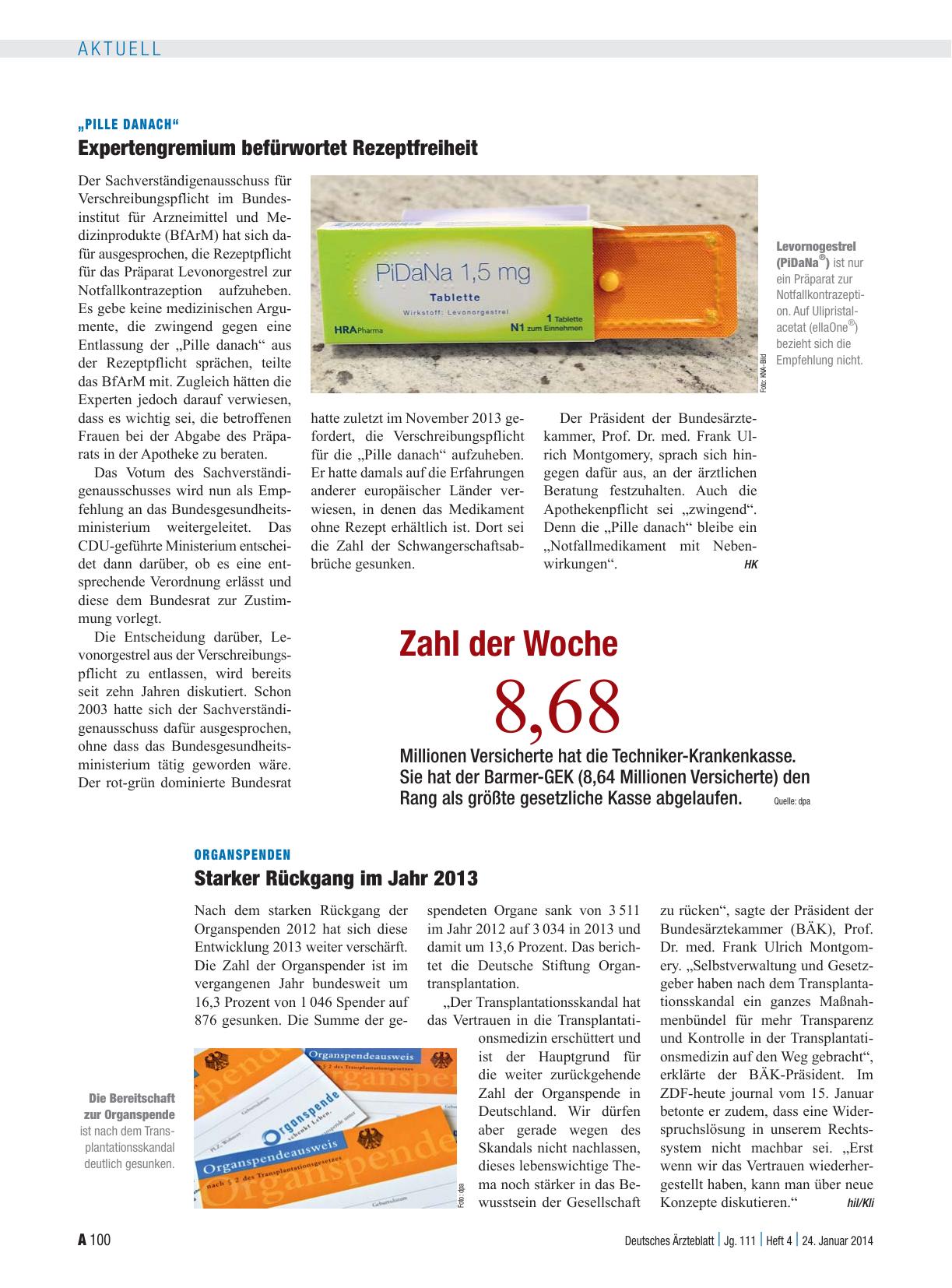 Vorschauseite 1: Zahl der Woche 8,68