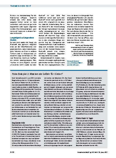 Vorschauseite 4: Studienrückrufe: Fake News in Fachzeitschriften