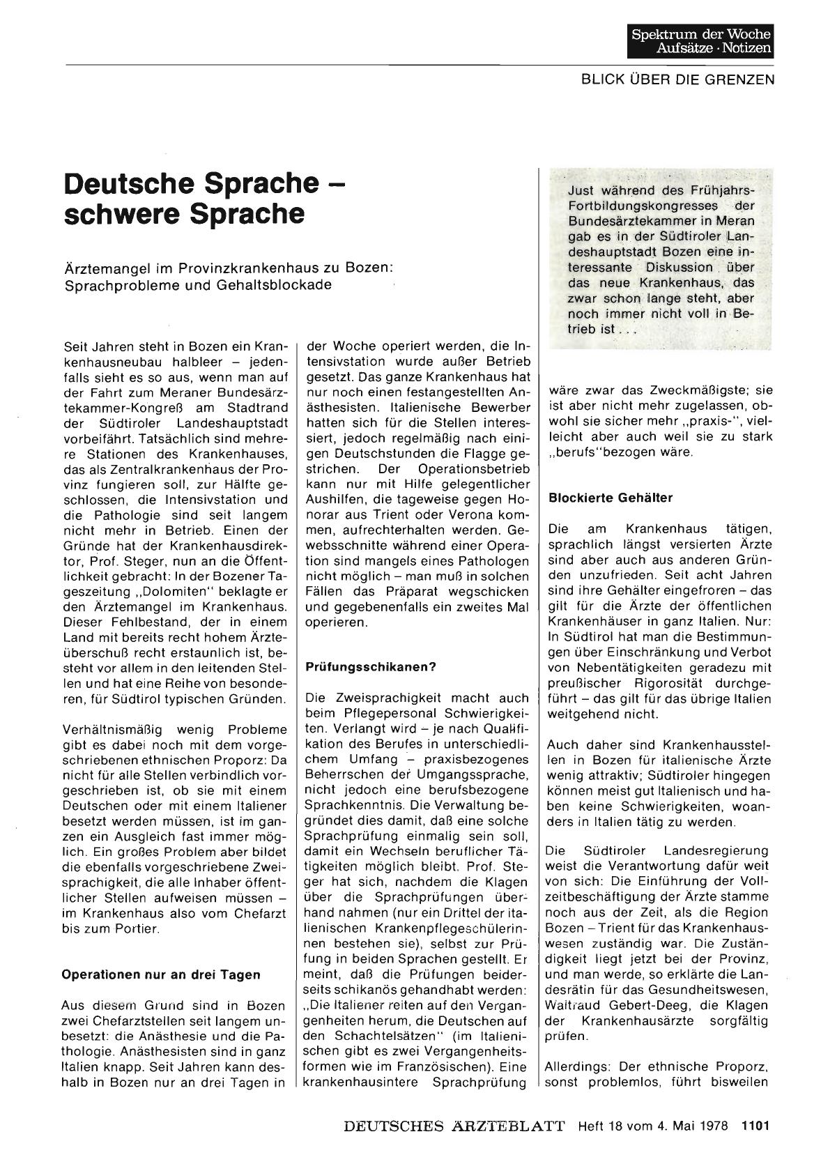 Vorschauseite 1: Deutsche Sprache — schwere Sprache