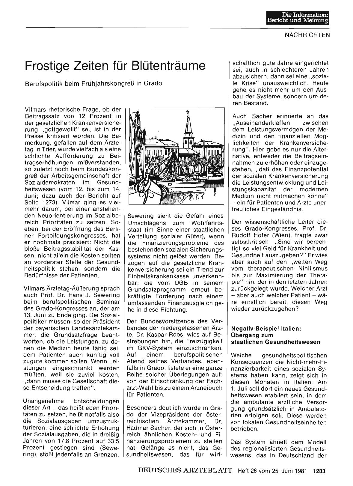 Vorschauseite 1: Frostige Zeiten für Blütenträume