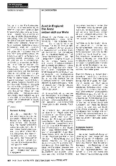 Vorschauseite 1: Humaner Auftrag