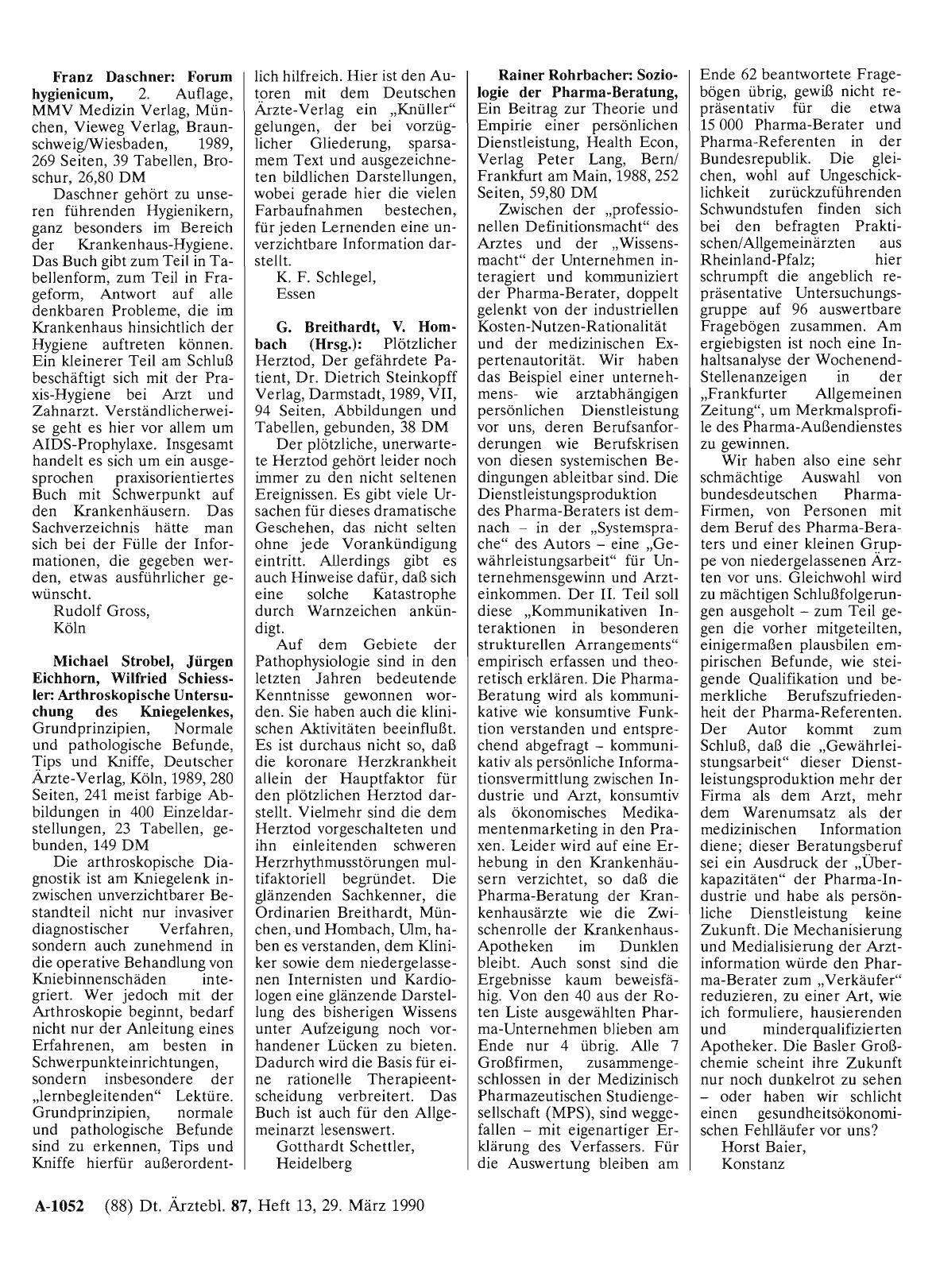 Vorschauseite 1: G. Breithardt, V. Hornbach (Hrsg. ):