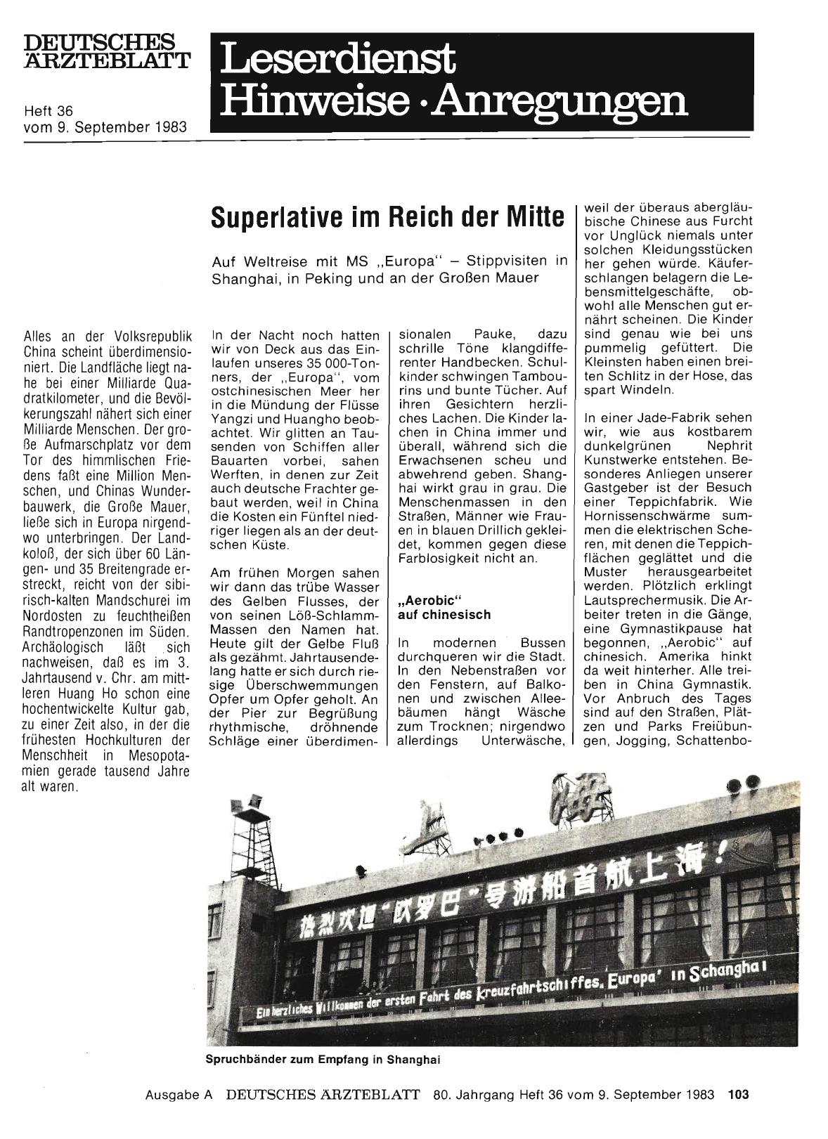 Vorschauseite 1: Superlative im Reich der Mitte