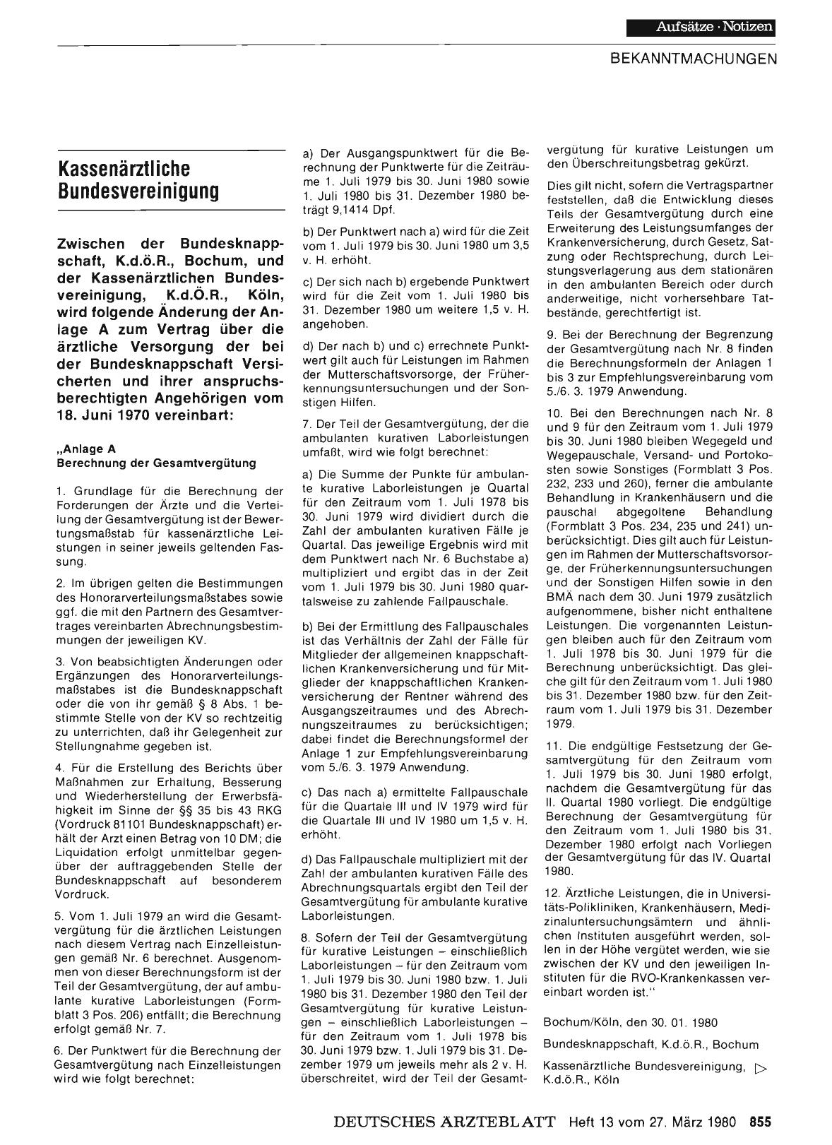 Vorschauseite 1: Kassenärztliche Bundesvereinigung
