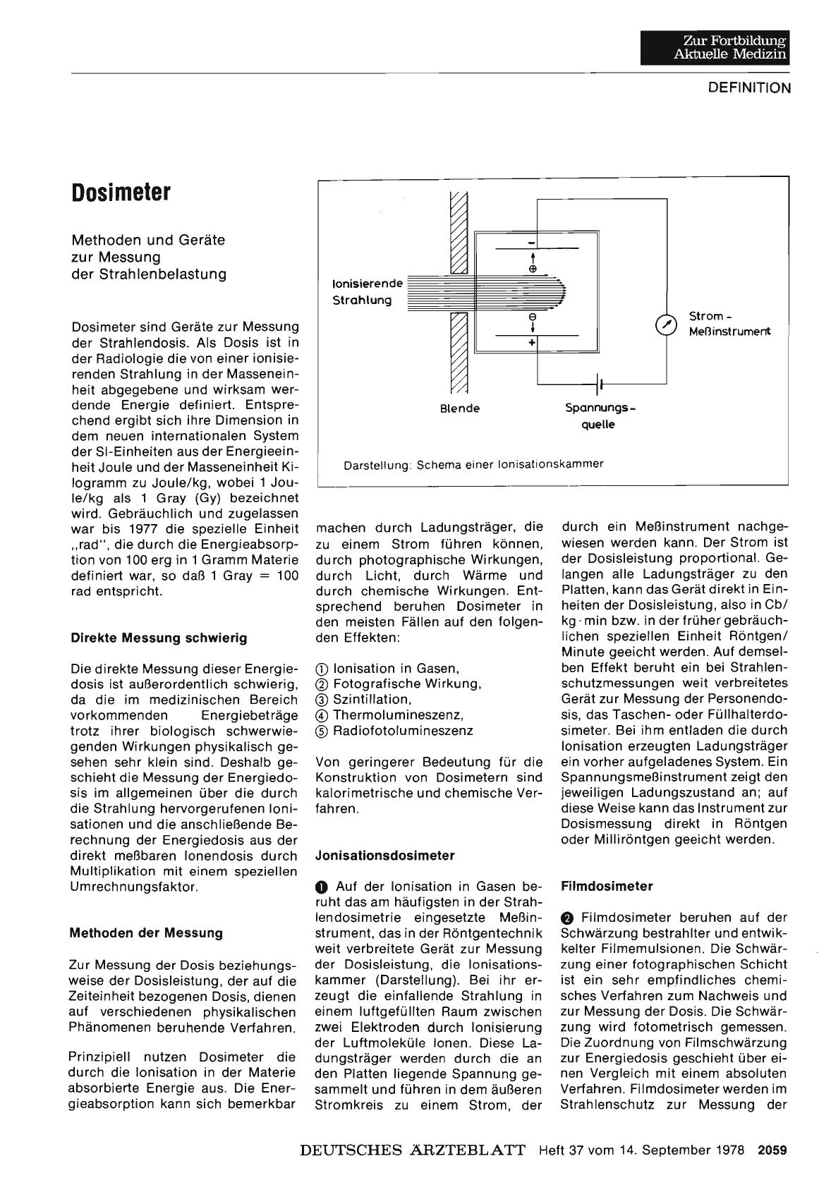 Vorschauseite 1: Dosimeter
