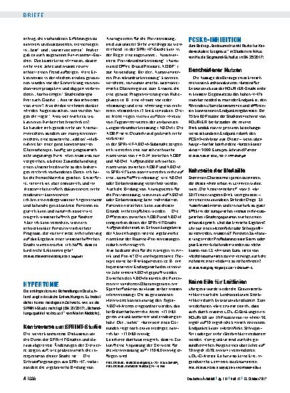 Vorschauseite 1: Hypertonie: Kontroverse um SPRINT-Studie
