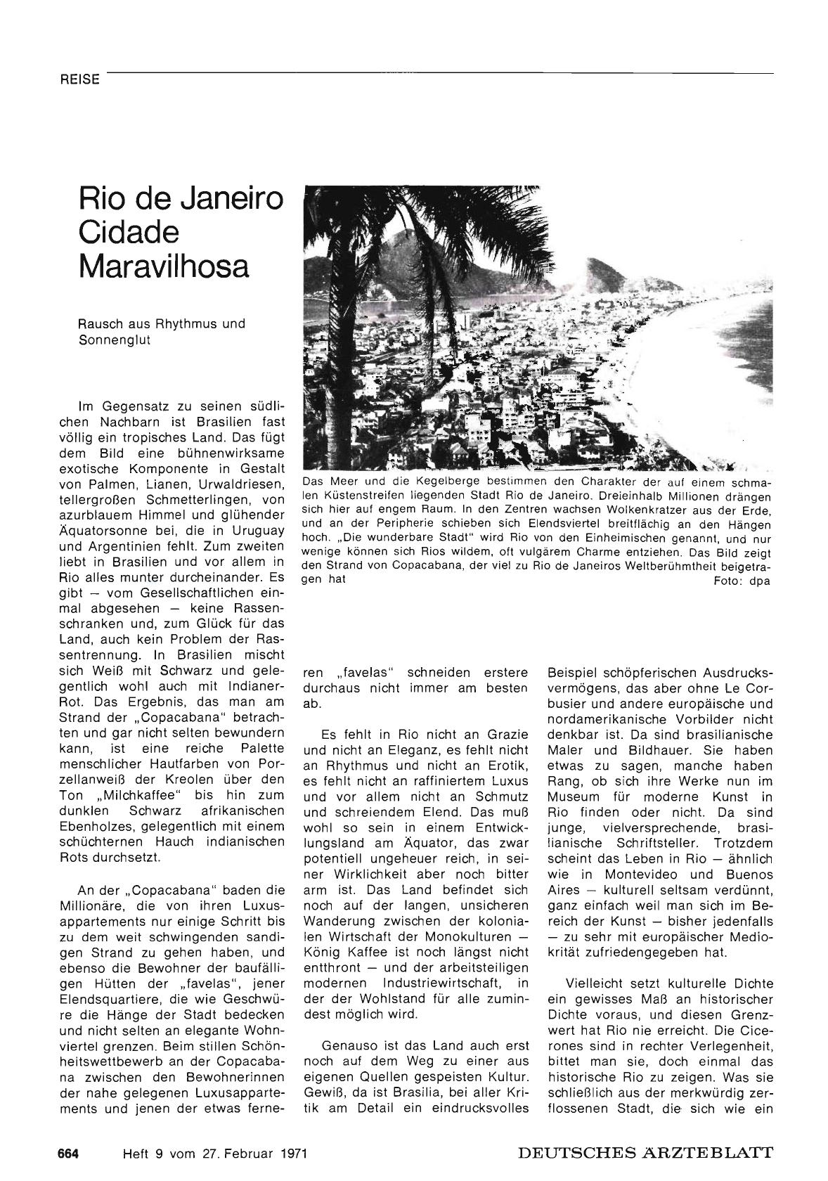 Vorschauseite 1: Rio de Janeiro Cidade Maravilhosa
