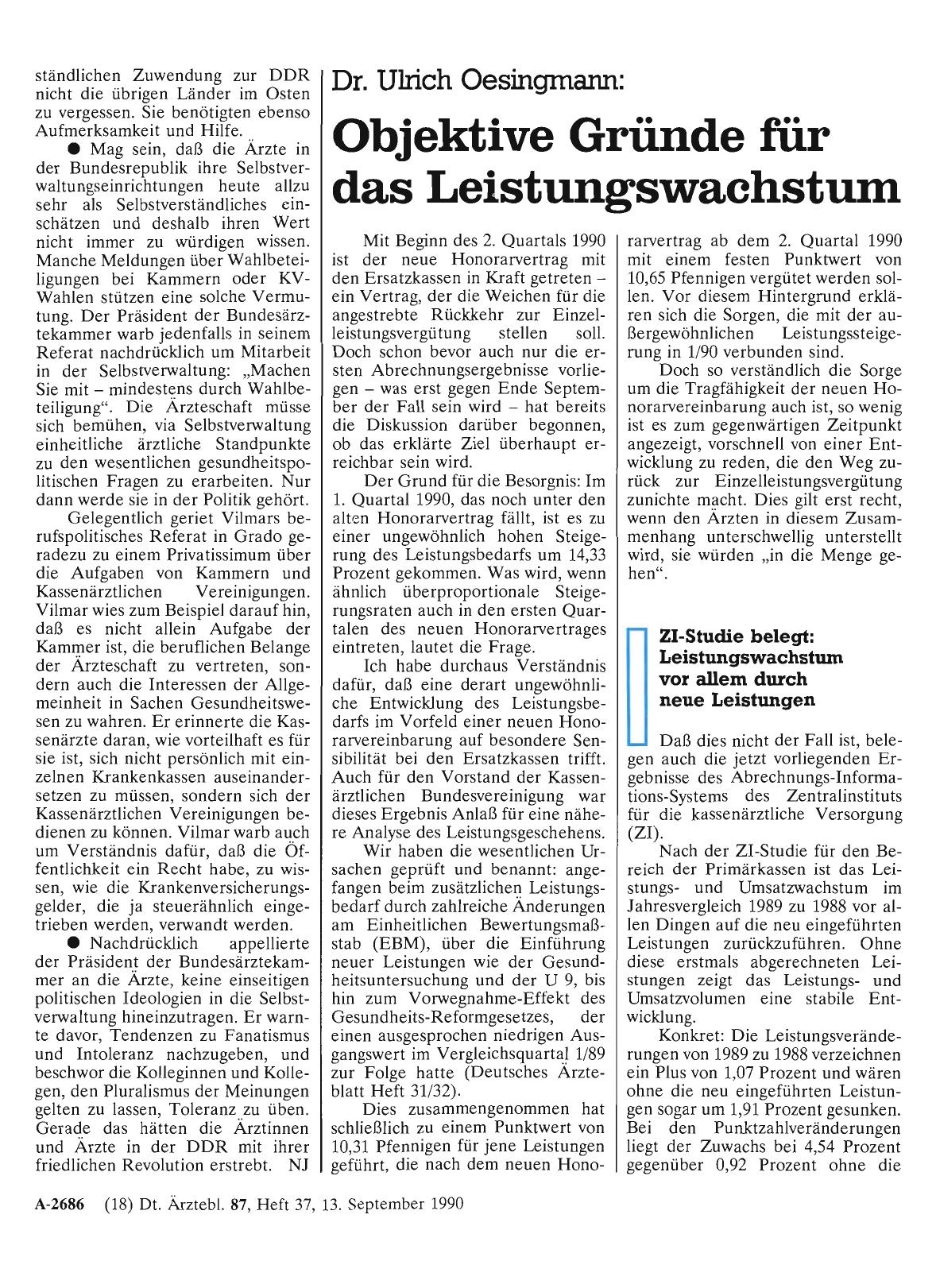 Vorschauseite 1: Objektive Gründe für das Leistungswachstum