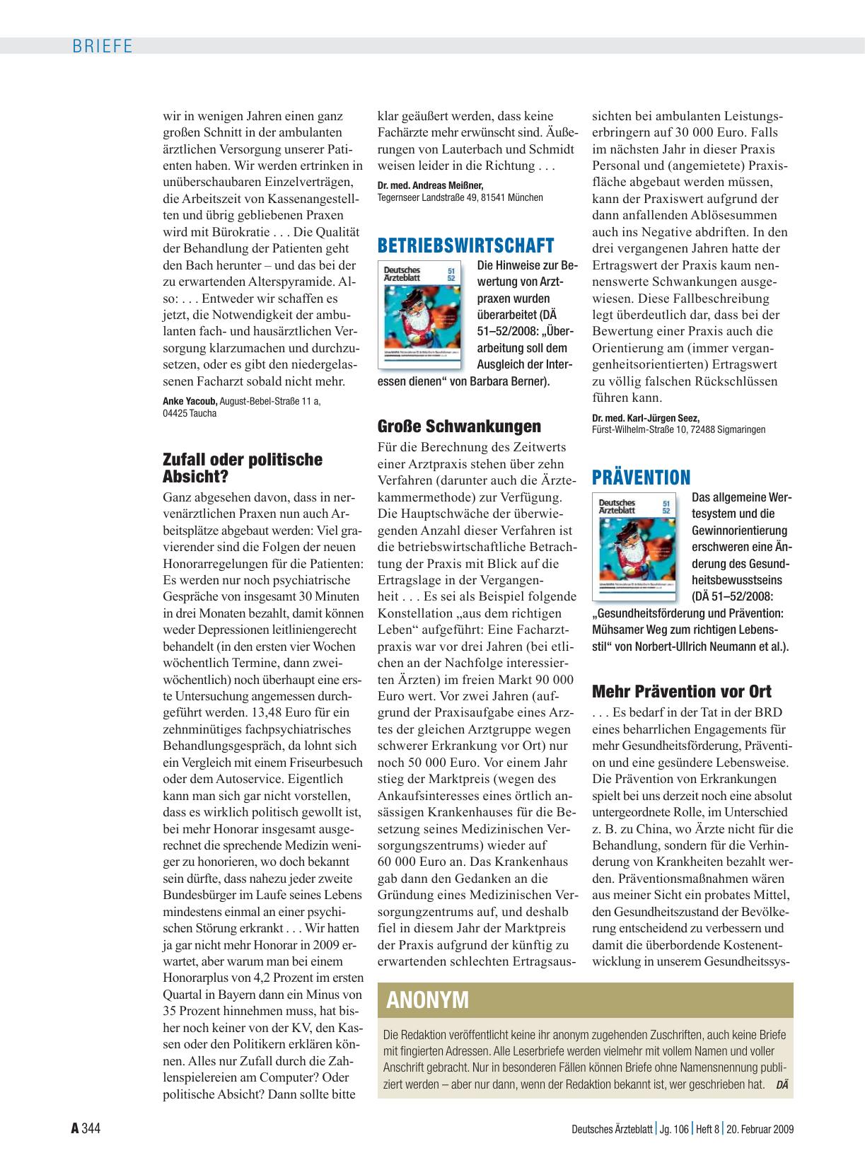 Vorschauseite 1: Prävention: Mehr Prävention vor Ort