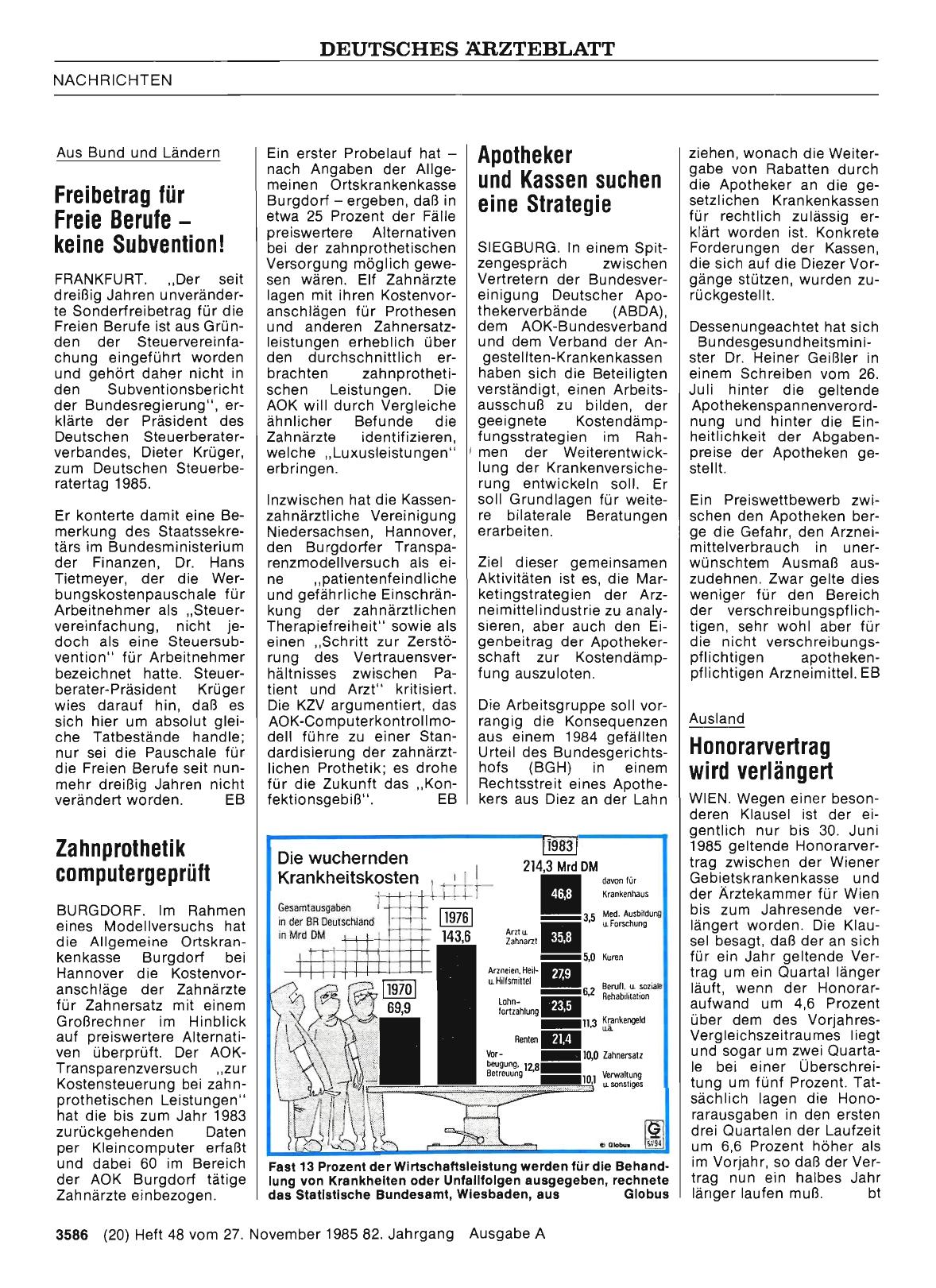 Vorschauseite 1: Apotheker und Kassen suchen eine Strategie