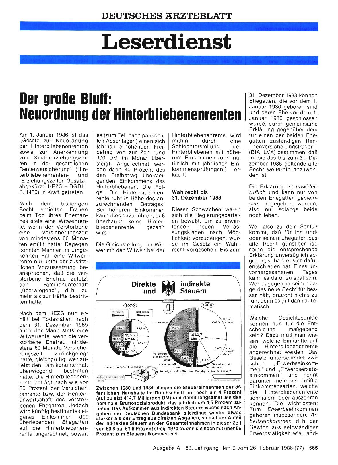 Vorschauseite 1: Direkte und indirekte Steuern