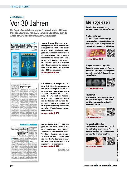Vorschauseite 1: Meistgelesen