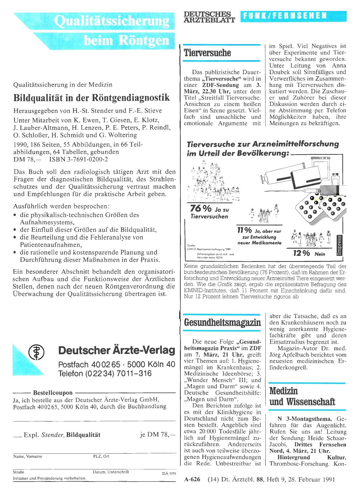 Vorschauseite 1: Tierversuche