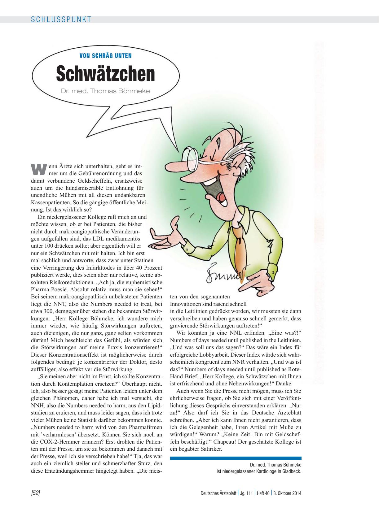 Vorschauseite 1: Von schräg unten: Schwätzchen