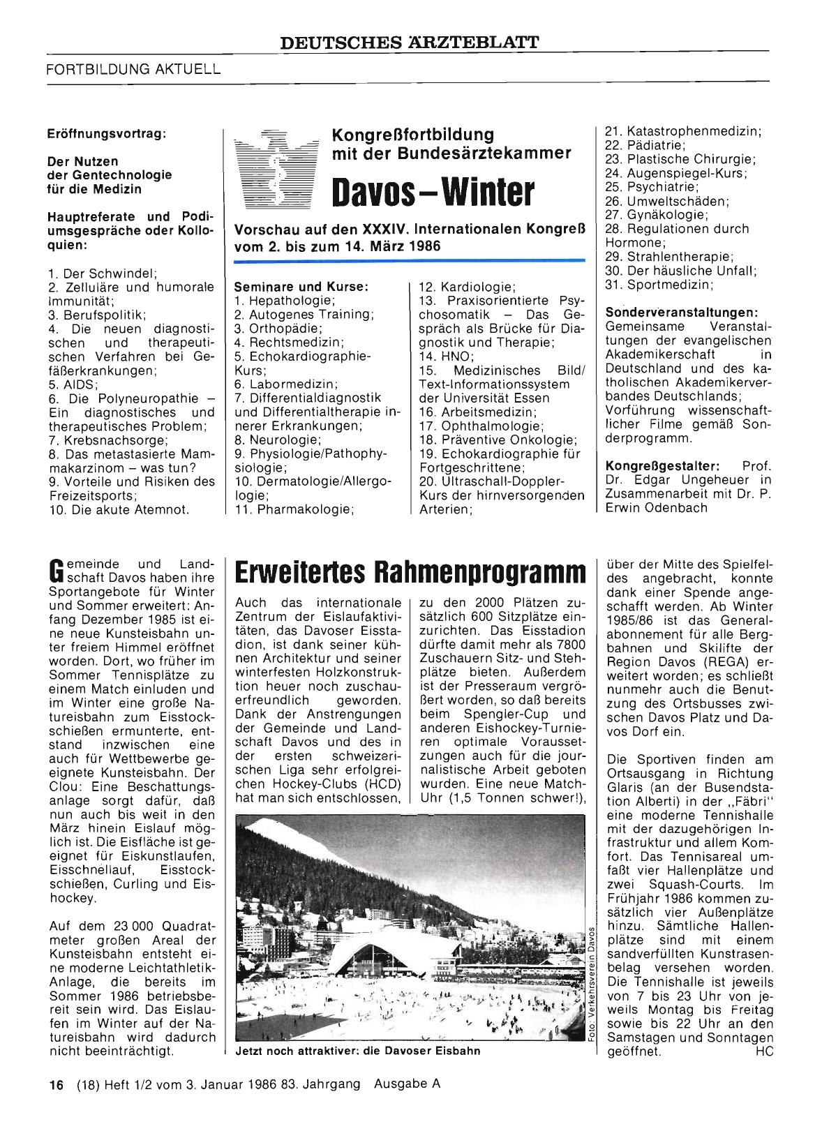 Vorschauseite 1: Davos - Winter