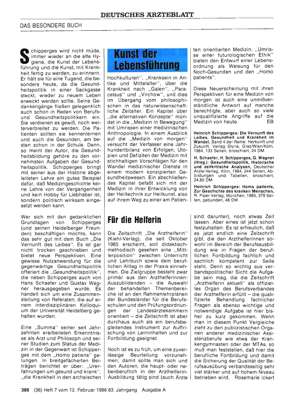 Vorschauseite 1: Kunst der Lebensführung