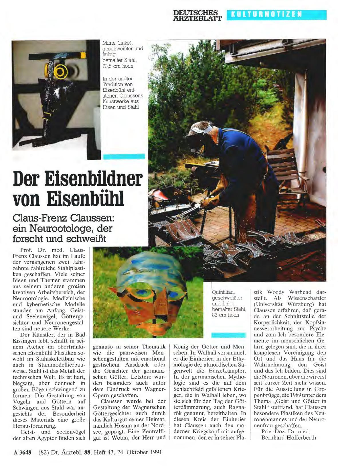 Vorschauseite 1: Der Eisenbildner von Eisenbühl