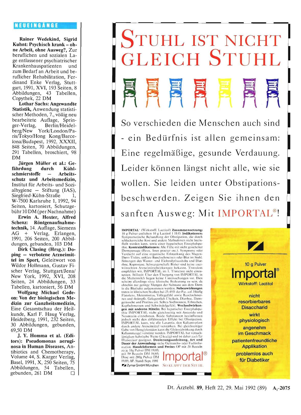 Vorschauseite 1: Neueingänge