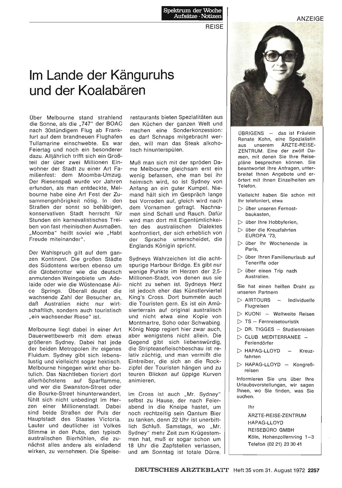 Vorschauseite 1: Im Lande der Känguruhs und der Koalabären