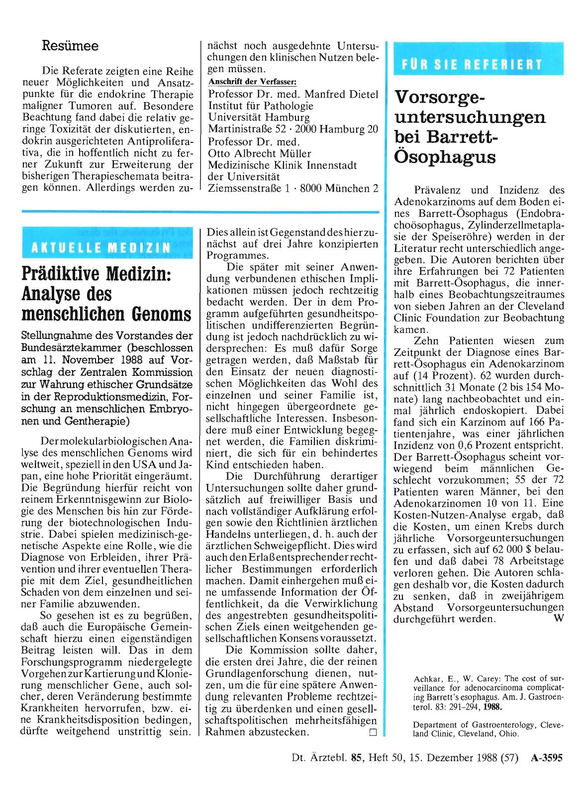 Vorschauseite 1: Prädiktive Medizin: Analyse des menschlichen Genoms